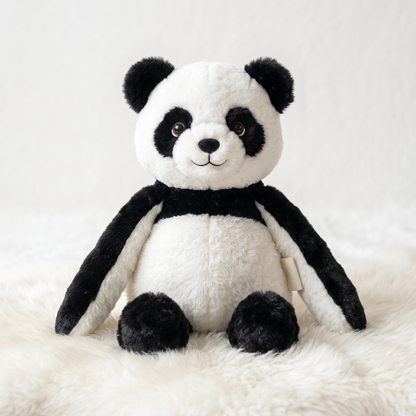 Penny the Panda — Pluffio weighted plushie product shot