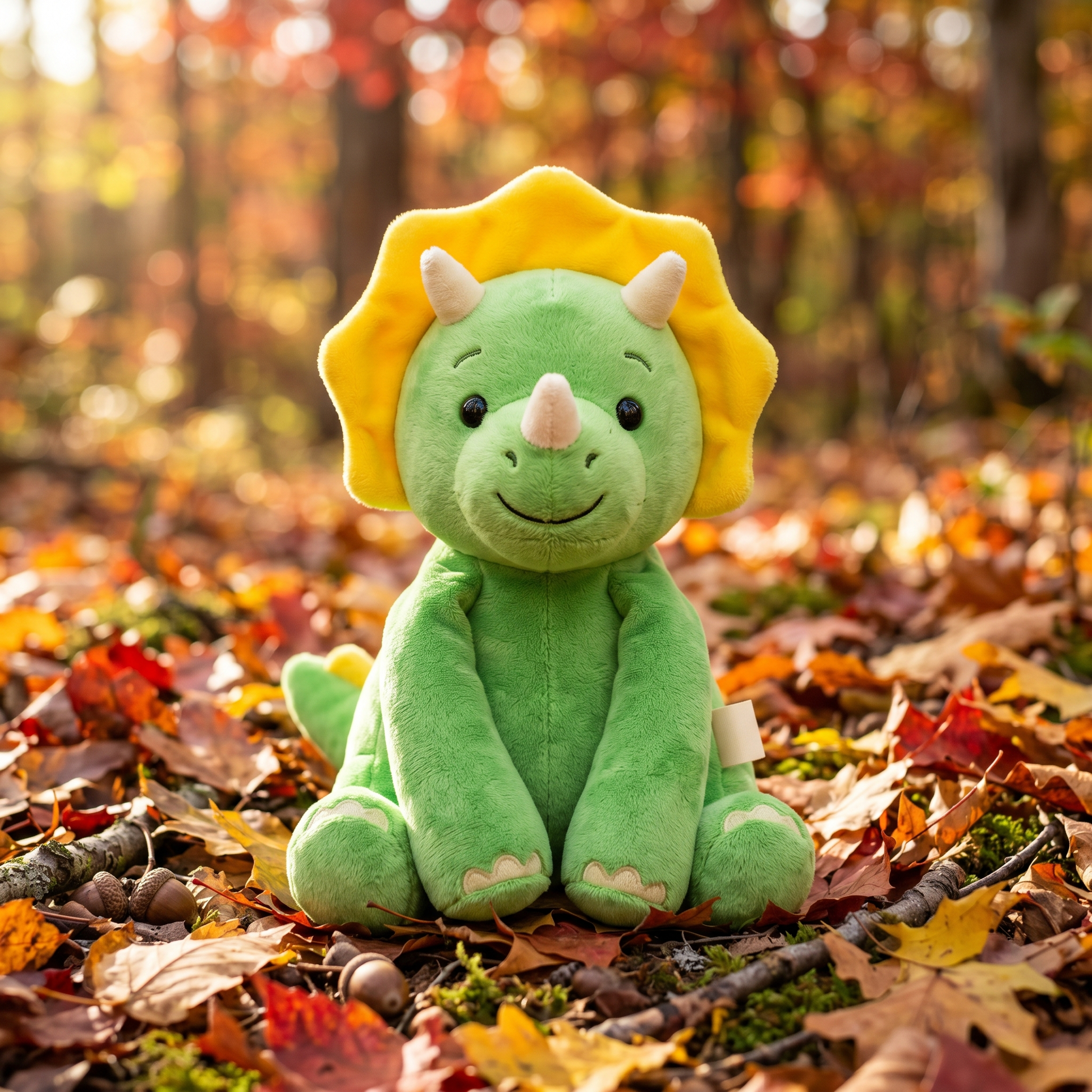Dex the Dino — Pluffio weighted plushie product shot